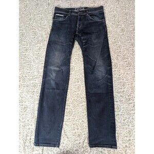 Pullin Stretch Jeans Mens 34x32 Blue Slim Gusseted Denim France Designer